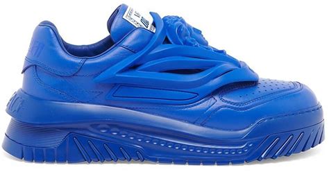 versace rubber medusa sneakers.